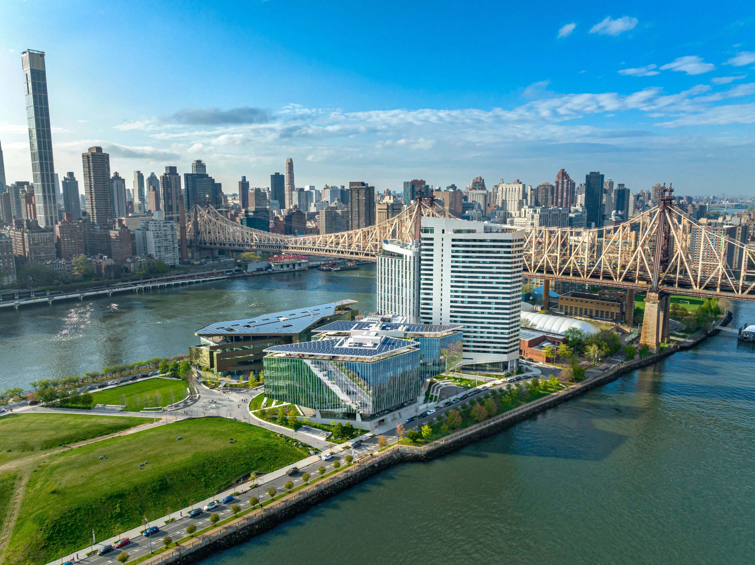 Cornell Tech campus on Roosevelt Island