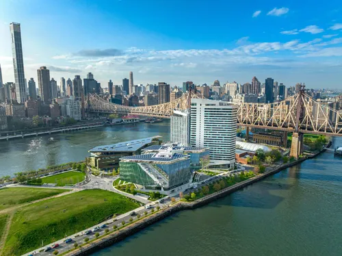 Cornell Tech campus on Roosevelt Island